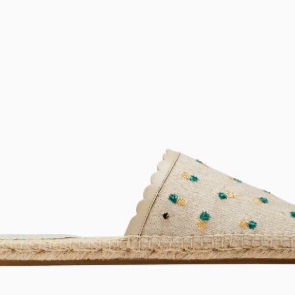 NEW!! Kate Spade Rosie Pineapple Flats -Size 8 - Picture 8 of 10